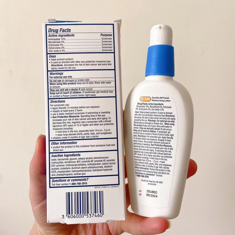 Kem dưỡng da ban đêm Cerave PM Facial Moisturizing Lotion 89ml