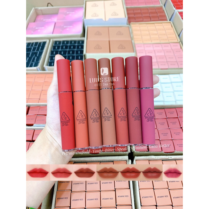 Son 3CE Velvet Lip