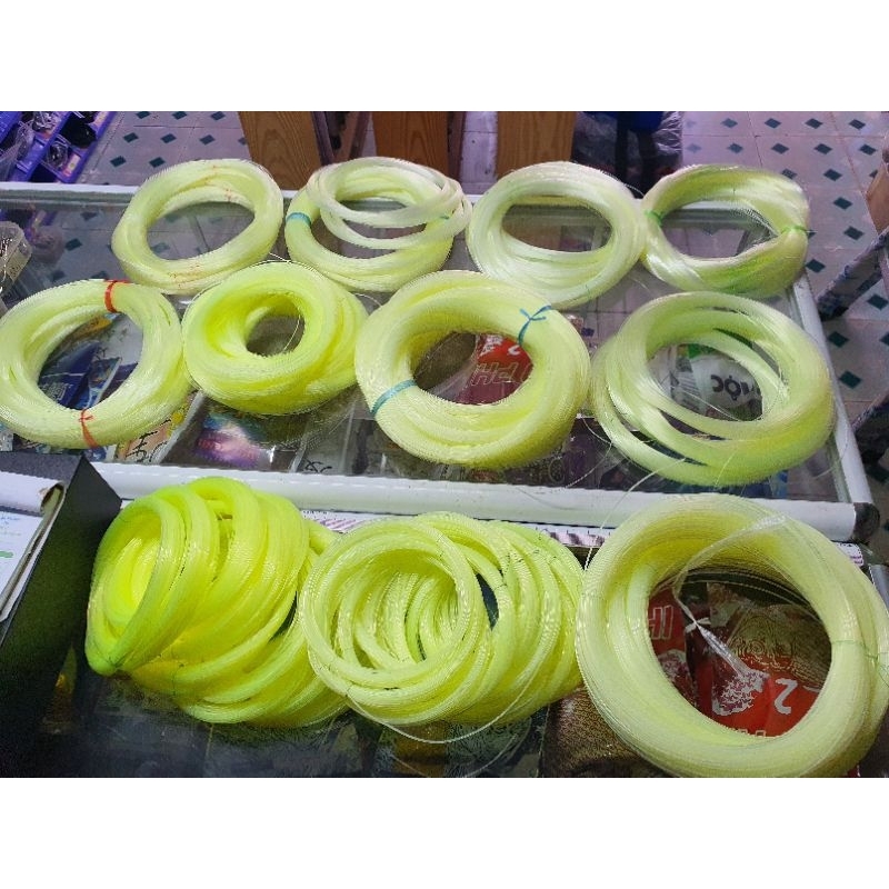 1 lạng dây cước Thái Lan màu mỡ gà