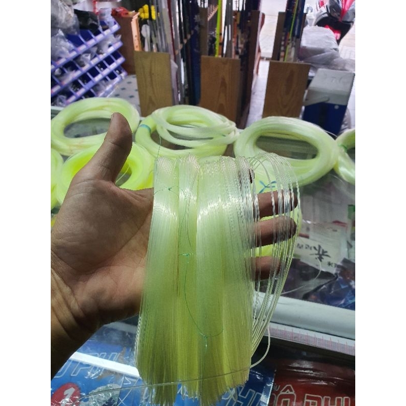 1 lạng dây cước Thái Lan màu mỡ gà