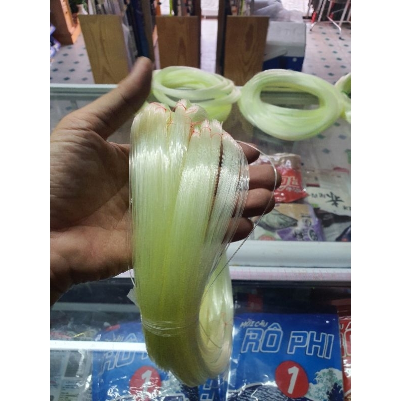 1 lạng dây cước Thái Lan màu mỡ gà