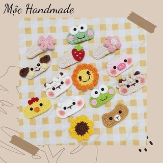 Kẹp tóc len handmade siêu dễ thương, phù hợp với mọi lứa tuổi
