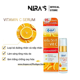 Serum Vitamin C Yanhee Thái Lan 20ml dưỡng trắng da mờ thâm