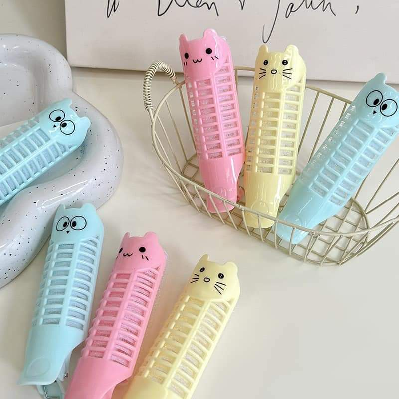 Lố 12 Lô Cuốn Gai Phồng Tóc Hình Mèo
