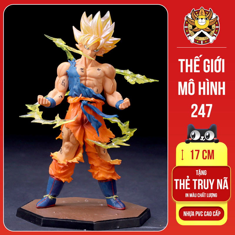 Mô hình Songoku trạng thái siêu Saiyan cấp 2 giá rẻ