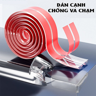 Cuộn Dây Silicon Bọc Cạnh Bàn (D48) - Bịt Che Góc Nhọn - Dán Thành Giường - Bảo Vệ An Toàn Cho Bé