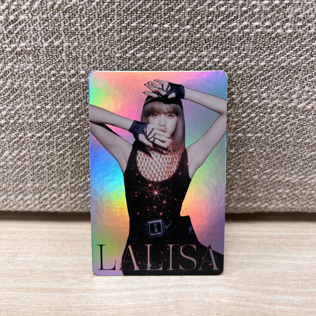 Card bo góc Lisa - Album Lalisa chính hãng