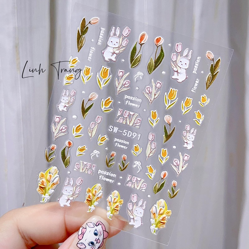 Sticker lụa sticker 5D các mẫu mới nhất