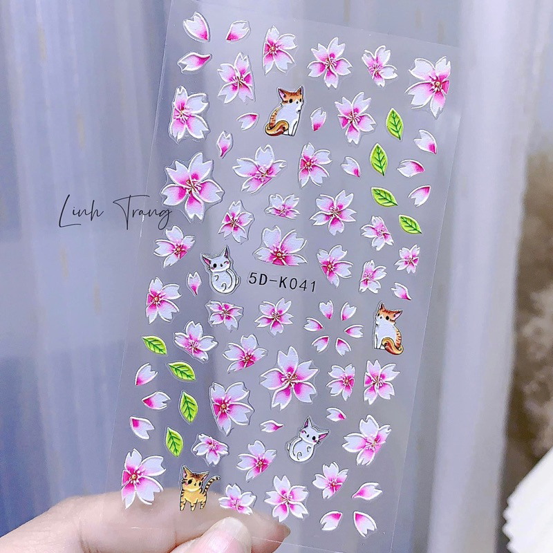 Sticker lụa sticker 5D các mẫu mới nhất
