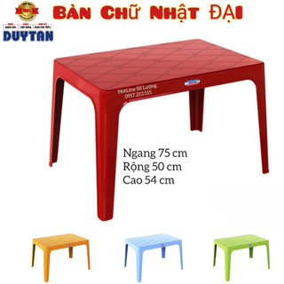 { Tổng kho giá rẻ } Bàn Nhựa Loại Lớn 6 Người Ngồi DUY TÂN
