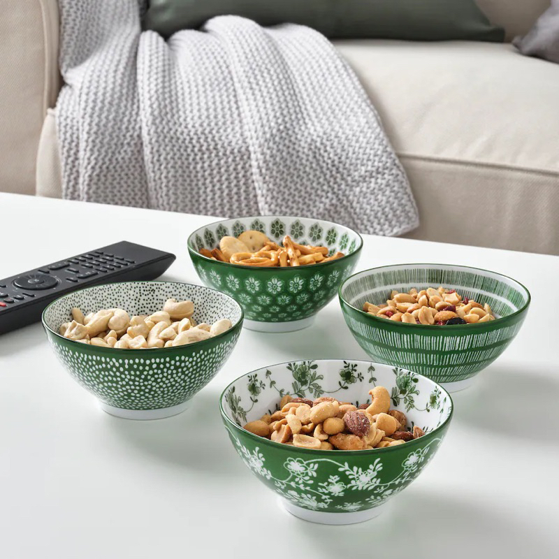 Bộ bát 12cm ENTUSIASM IKEA chính hãng