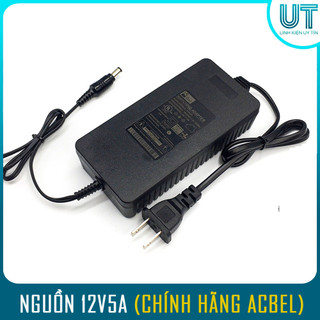 Nguồn Adapter CHỐNG NHIỄU 12V 5A chính hãng ACbel - Jack DC5.5x2.1MM - Cam kết chất lượng