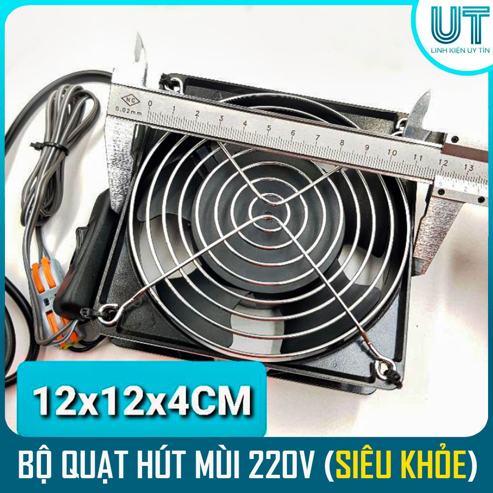 Quạt tản nhiệt hút mùi 220V 12cm-15cm Hãng SUNON siêu khỏe 3000RPM vòng/ phút