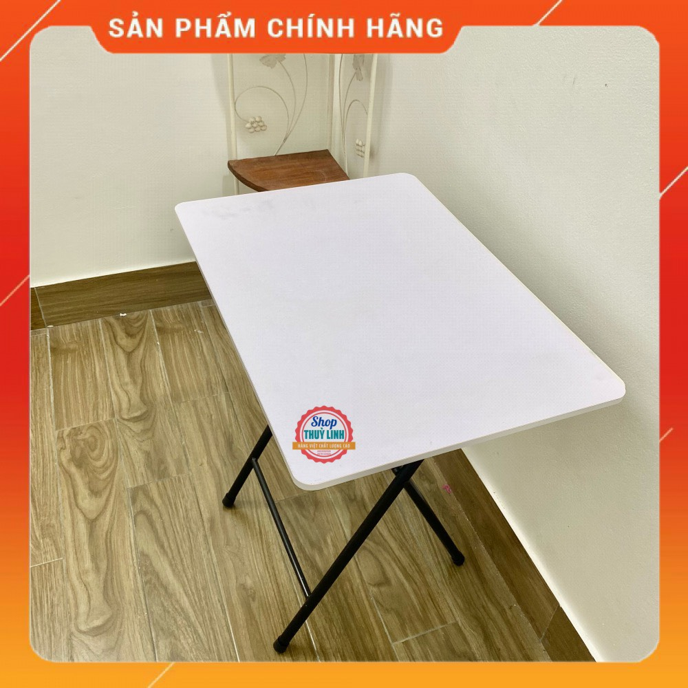 ⚡️Bàn gấp chân cao 71cm trắng đẹp cỡ 40x80 giá sốc