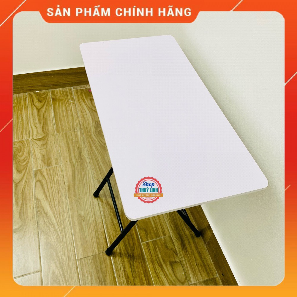 ⚡️Bàn gấp chân cao 71cm trắng đẹp cỡ 40x80 giá sốc