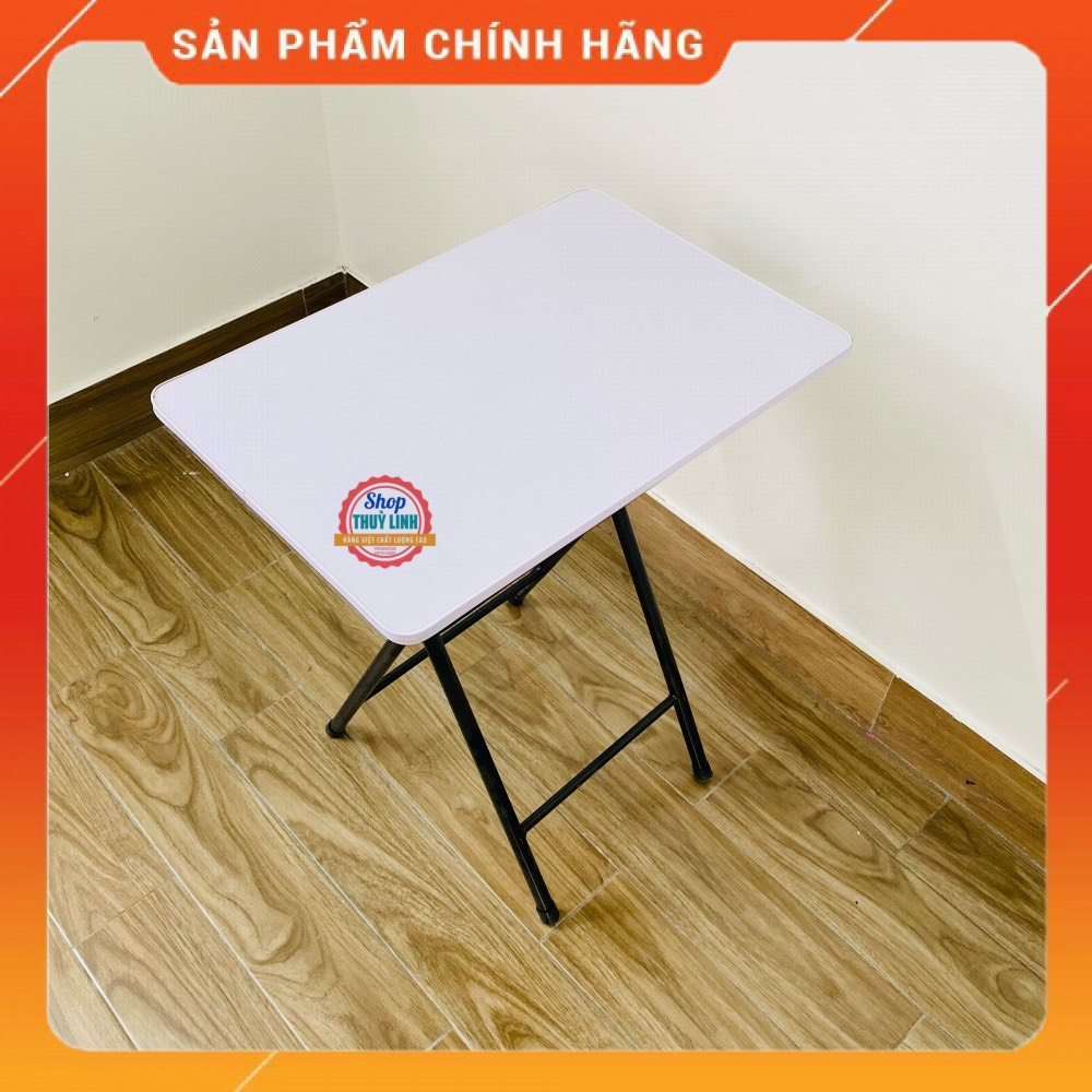⚡️Bàn gấp chân cao 71cm trắng đẹp cỡ 40x80 giá sốc