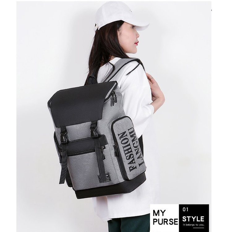 Balo Nam Fashion - phong cách. Balo đi học, đi làm, du lịch siêu rộng chứa các loại laptop, bền đẹp chống thấm nước