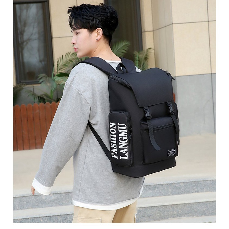 Balo Nam Fashion - phong cách. Balo đi học, đi làm, du lịch siêu rộng chứa các loại laptop, bền đẹp chống thấm nước