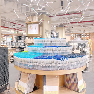 Bút bi bấm gel ngòi 0.5 0.38 | pick up MUJI chính hãng