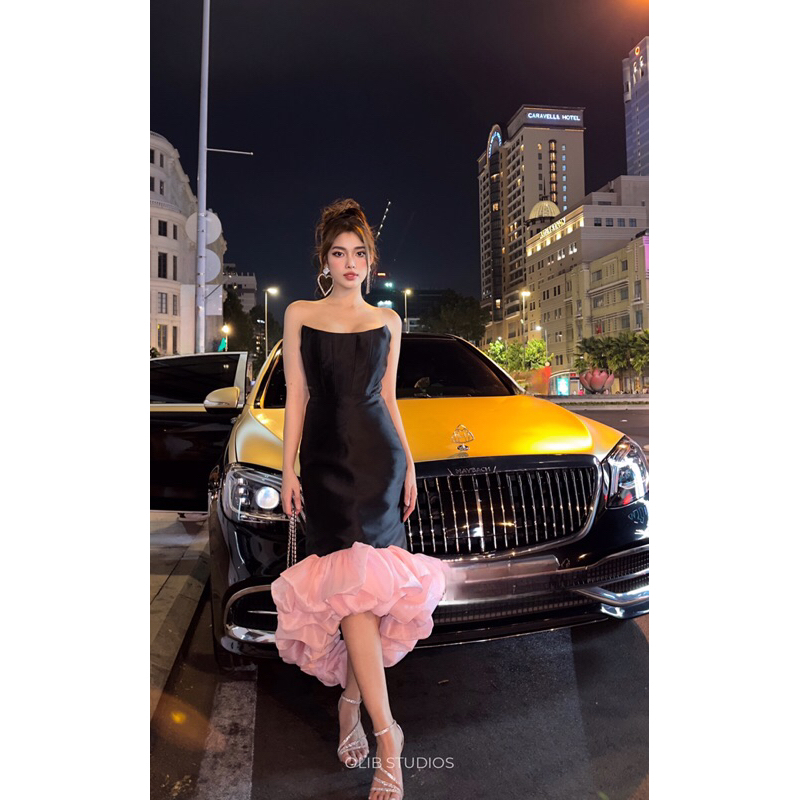 OLIB I Đầm corset đuôi cá tùng xoè - Mutabilis Dress