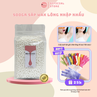 500g Sáp Wax Lông Nóng Beewaxing- Wax lông nách Siêu bám lông [Tặng Kèm Que Wax]