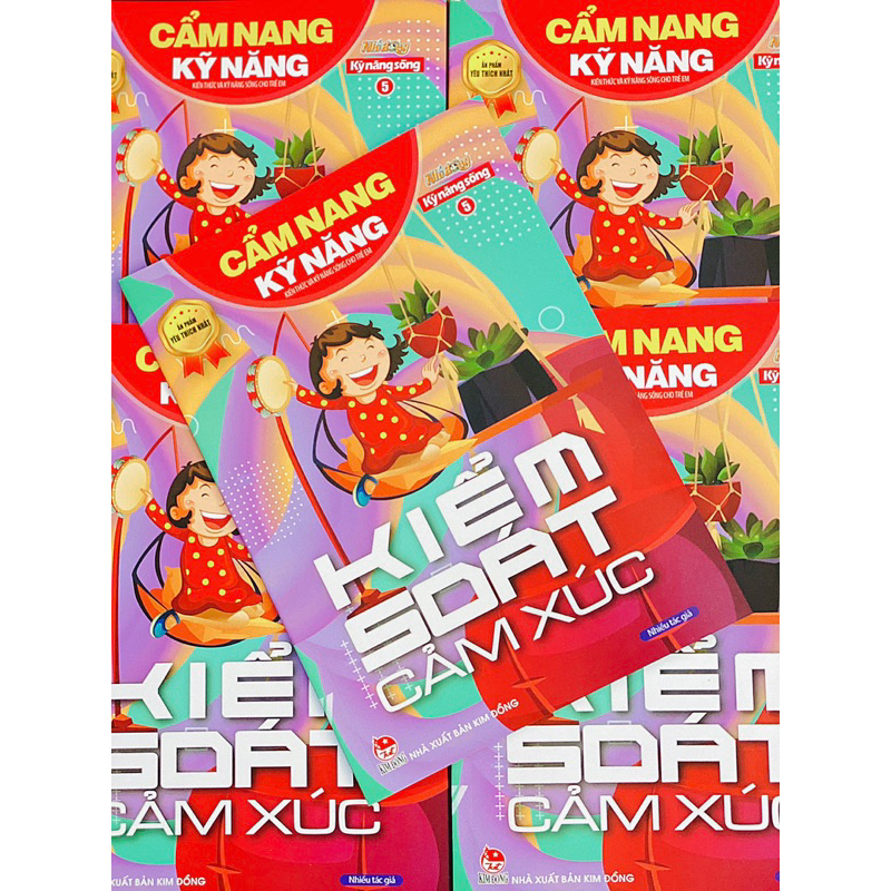 01 cuốn cẩm nang số 5 - Kiểm soát cảm xúc