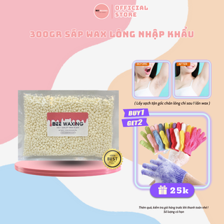 300g Sáp Wax Lông Nóng - Hard wax beans siêu bám ít nóng nhập USA [Tặng Kèm Que Wax]