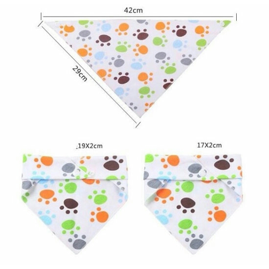 Yếm tam giác quàng cổ 100% cotton cho bé BQSHOP