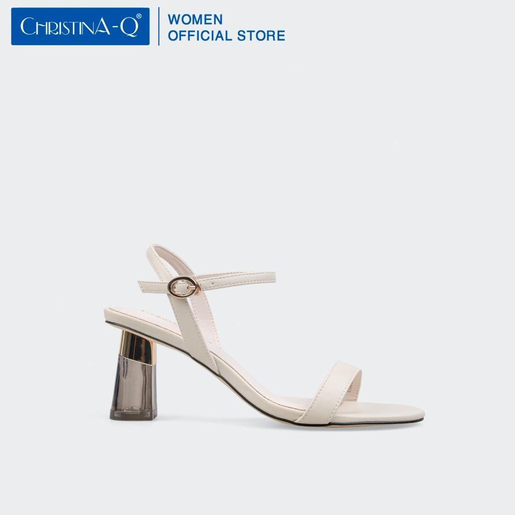 Sandals Gót Mũi Nhọn ChristinA-Q XDN322