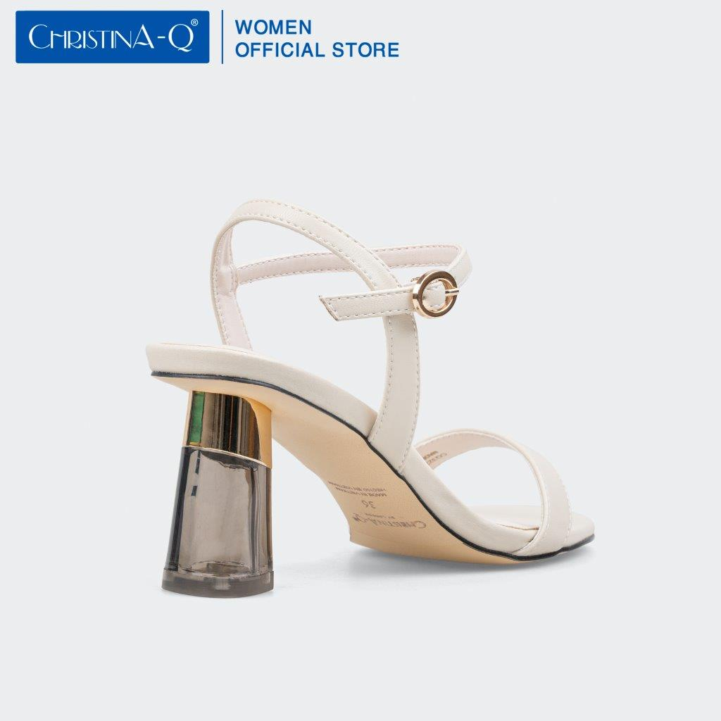 Sandals Gót Mũi Nhọn ChristinA-Q XDN322