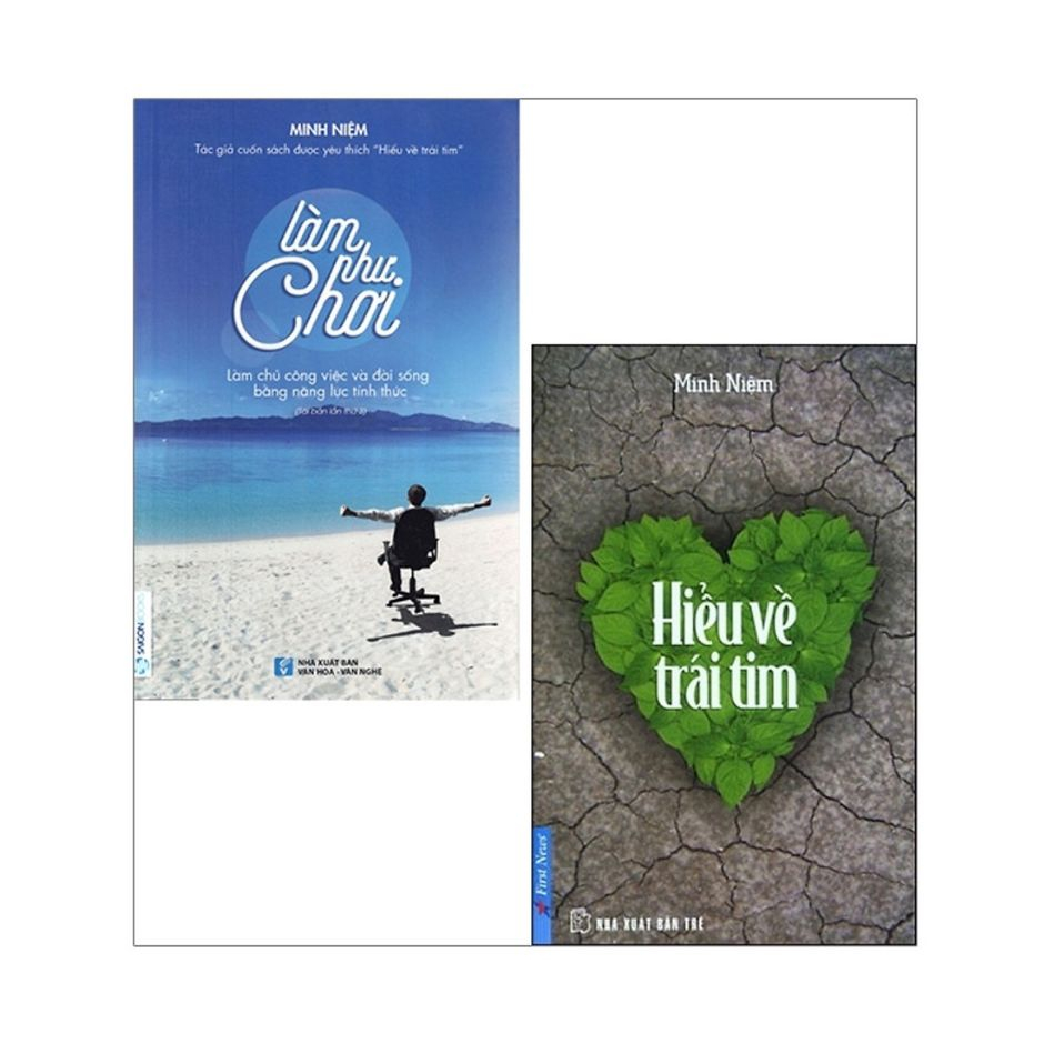 Sách - Hiểu về trái tim (First News) - Làm như chơi - Combo 2 cuốn