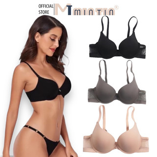 Áo Lót Su Đẩy Ngực Dây Lưng Thông Hơi Cực Đẹp K32 - Áo Ngực Su Thái Lan Thông Hơi Sexy  [Hồng Xù]