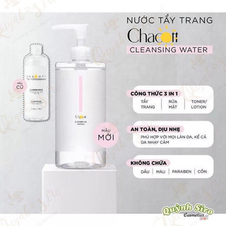 [HÀNG CTY + TEM PHỤ] TẨY TRANG CHACOTT 500ML - MẪU MỚI