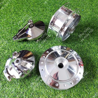 Đùm WAVE DREAM Trước Sau Mạ CROM Và Bạc Lắp Đặt Tương Thích Cho Các Dòng Xe HONDA HTH1152 MSP 0141