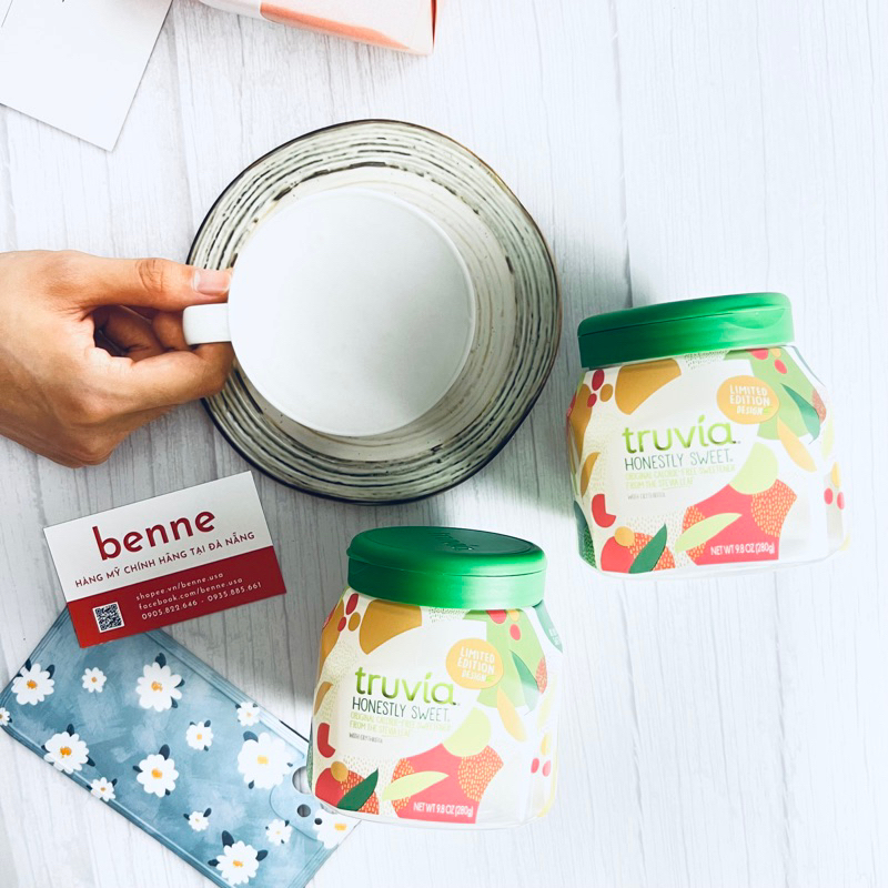 Đường ăn kiêng Truvia Honestly Sweet Original Calorie-Free Sweetener 280g của Mỹ