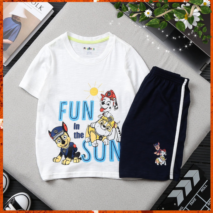 Đồ Bộ Bé Trai Size Đại 12kg-35kg Chất Cotton Co Giãn 4 Chiều Mềm Mát.1612