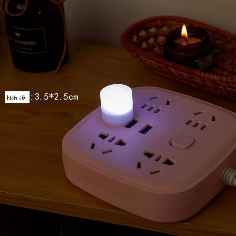 Đèn ngủ Usb Mini - Đèn ngủ cute siêu đẹp màu ngẫu nhiên