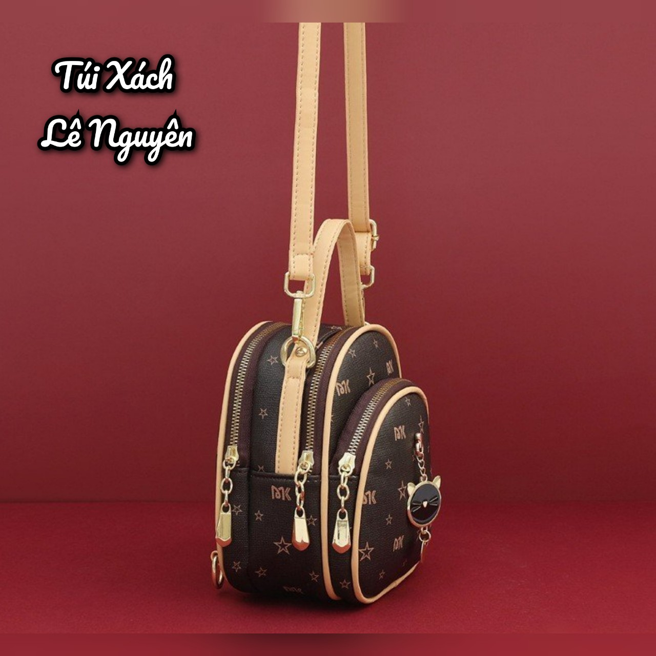 Túi Xách Nữ Đeo Chéo Đeo Vai Da Trơn Phong Cách Thời Trang NKQ  - B71