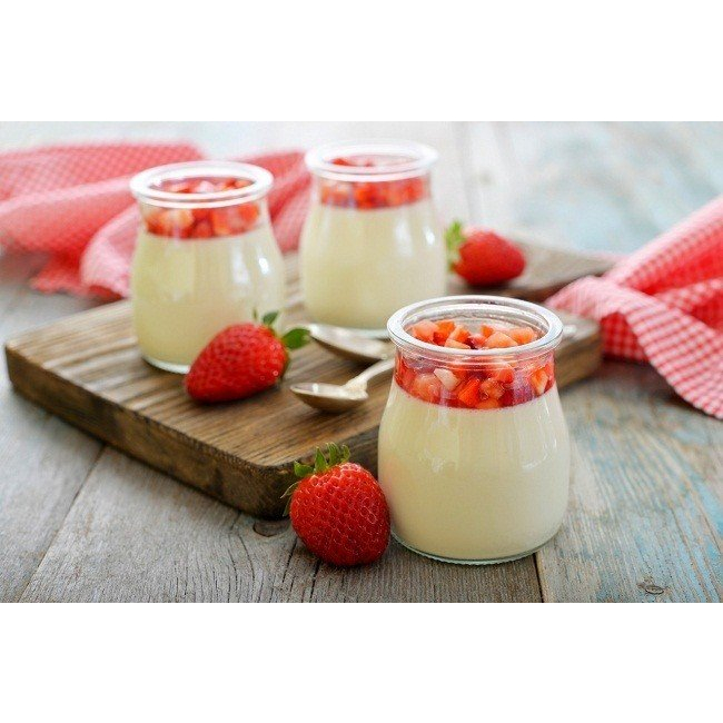 Bộ 12 Hũ Làm Sữa Chua Thuỷ Tinh