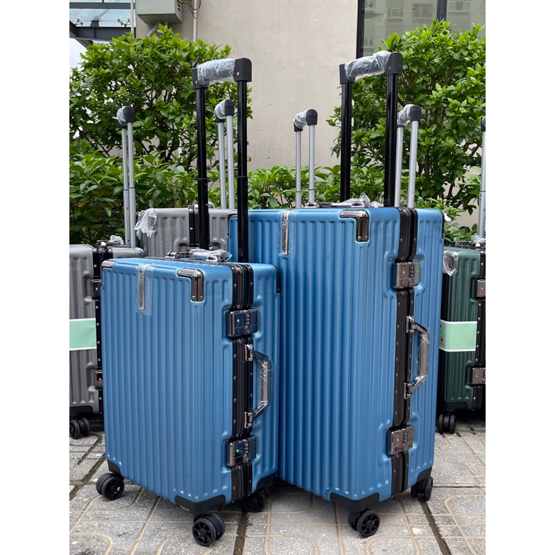 Combo Vali khung nhôm khóa sập Hàng nội địa Trung size 20 và 24 inch siêu rẻ, đẹp và tiện lợi