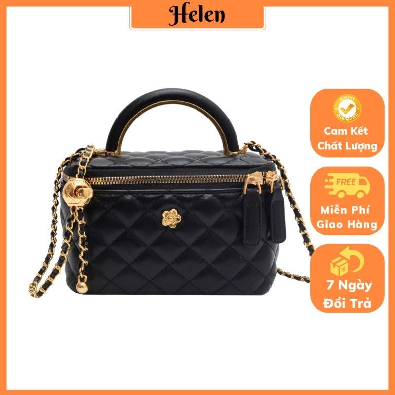 Túi Xách Nữ Cốp Đeo Chéo Cầm Tay Sang Trọng Đi Chơi Dự Tiệc size 18