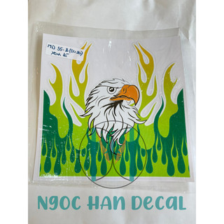 TEM DÁN MỎ DÈ TRƯỚC SAU XE MÁY35