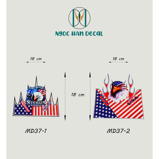 Tem dán mỏ dè trước sau xe máy37