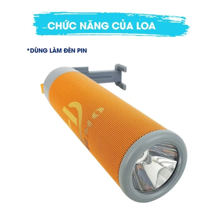 Loa Nghe Nhạc Bluetooth A8 5in1 Tích Hợp Sạc Dự Phòng + Đèn Pin - Giao Màu Ngẫu Nhiên