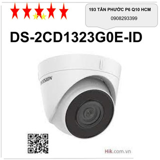 Camera ip dome hồng ngoại 2.0 megapixel hikvision ds-2cd1323g0e-id