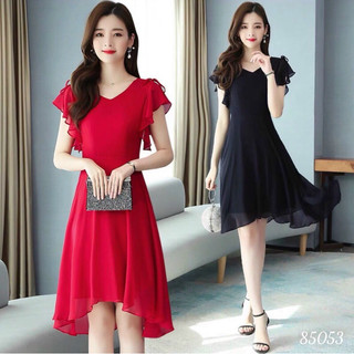 Đầm voan chiffon (Free/big size M-2XL)