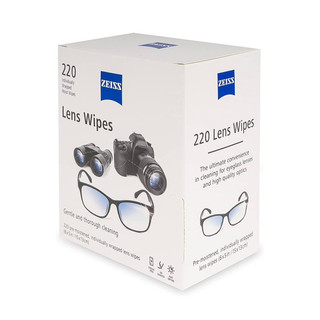 Giấy lau ống kính máy ảnh ZEISS LENS WIPES hộp 80-220-400-600 miếng chính hãng- Giấy ướt lau kính cao cấp nhập khẩu
