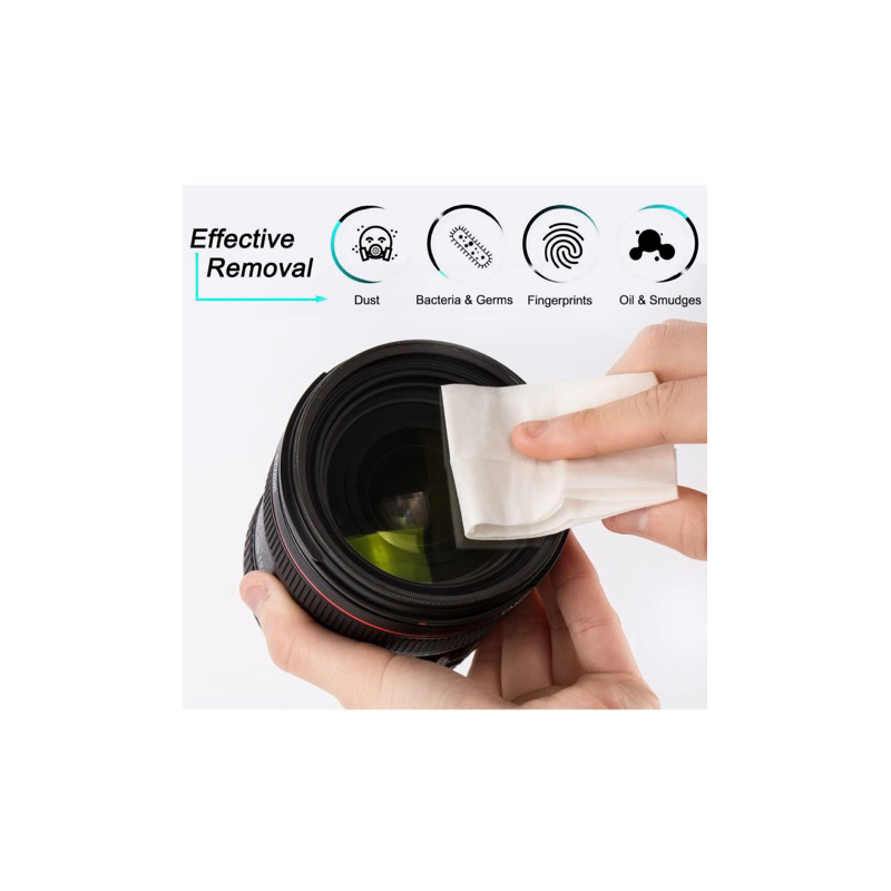 Khăn giấy lau kính / lens - ZEISS LENS WIPES Combo 20-50 khăn - Giấy ướt lau kính cao cấp - Hàng nhập khẩu chính hãng