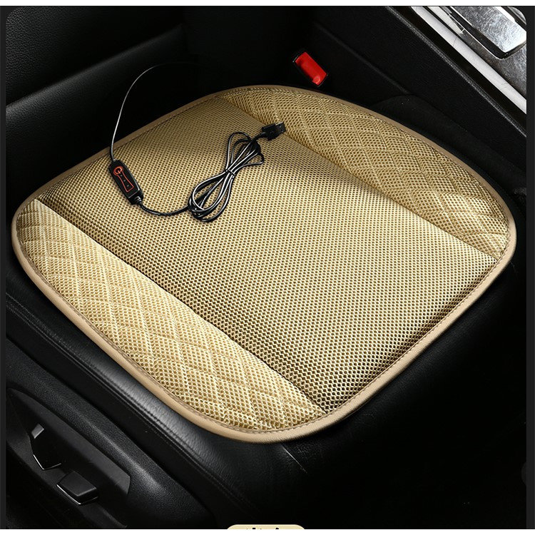 Đệm ghế thông gió ô tô mùa hè USB, nệm điều hòa xe hơi kết nối usb, thảm làm mát ghê trên xe ô tô 12v nhiều màu sắc | BigBuy360 - bigbuy360.vn