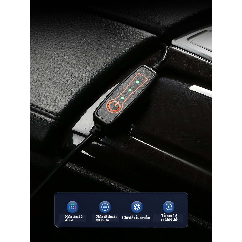 Đệm ghế thông gió ô tô mùa hè USB, nệm điều hòa xe hơi kết nối usb, thảm làm mát ghê trên xe ô tô 12v nhiều màu sắc | BigBuy360 - bigbuy360.vn